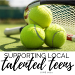 Supporting Local Talent: Sakeri Parnell’s Promising Tennis Journey