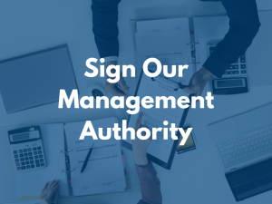 handing over a contract