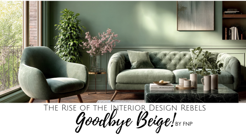 Goodbye Beige | The Rise of the Interior Design Rebels!