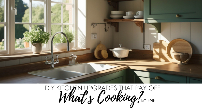 What’s Cooking? DIY Kitchen Upgrades That Pay Off